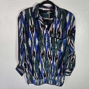 Maria Cher Noia Pilar Silk Shirt Size S